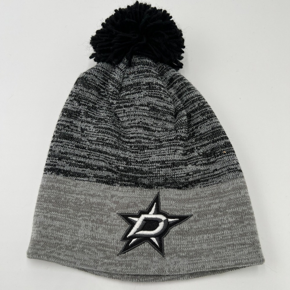 Adidas Dallas Stars NHL Knit‎ Pom Beanie Hat One Size Fits All